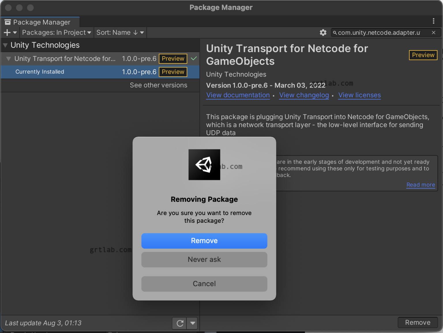 unity-netcode-for-gameobjects-grtlab